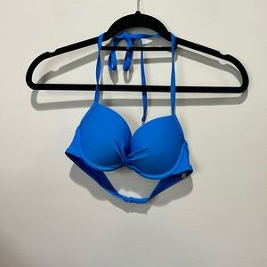 Blue Aerie Bathing Suit Push-Up Top